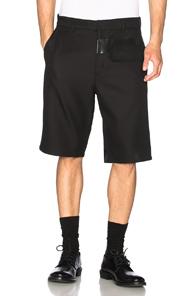Jil Sander Graziano Patchwork Shorts In Black