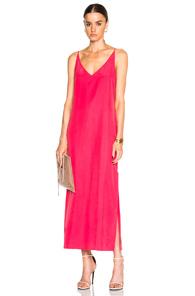 Equipment Racquel Slip Dress In Pink