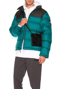 The North Face Black Box 1992 Nuptse Jacket In Black,blue