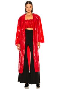 Ellery Le Strange Oversized Trench In Red