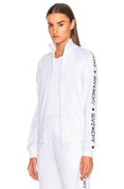 Givenchy Technical Neoprene Jersey Track Jacket In White