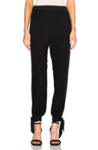 Raquel Allegra Ankle Tie Pants In Black