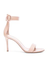 Gianvito Rossi Leather Portofino 85 Heels In Neutrals