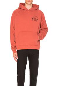 Enfants Riches Deprimes Wilderness Therapy Hoodie In Red In Red