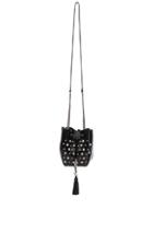 Saint Laurent Medium Monogram Pony Stars Kate Bag In Black,geometric Print
