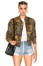 Amiri Bomber In Abstract,brown,green,neutrals