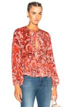 Alexis Caprina Top In Floral,pink