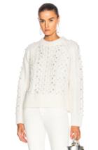 Rag & Bone Jemima Sweater In White