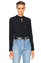 A.p.c. Brise Blouse In Blue