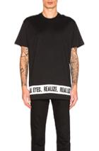 Givenchy Realize Tee In Black