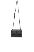 Saint Laurent Small Supple Monogramme West Hollywood Bag In Black