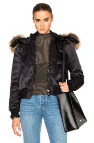 Moncler Eulimene Giubbotto Jacket In Black