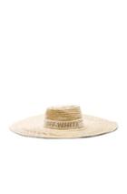 Off-white Straw Hat In Neutrals