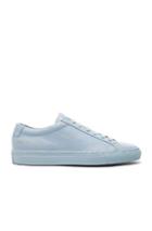 Common Projects Leather Original Achilles Low In Blue