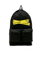 Off-white Firetape Backpack In Black