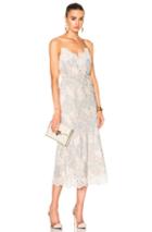 Zimmermann Stranded Lace Slip In Floral,green,neutrals