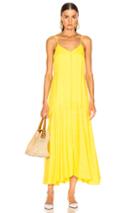 Mara Hoffman Diana Dress In Yellow