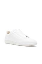 Maison Margiela Future Leather Low Tops In White