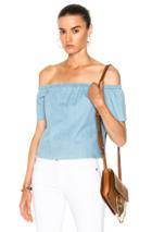 Mother Cold Shoulder Fray In Blue