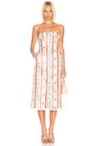 Brock Collection Olgha Ladies Dress In Abstract,neutral,pink