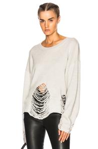 Iro Parola Destroyed Sweater In Gray