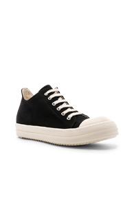 Drkshdw By Rick Owens Low-top Sneakers In Black