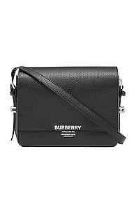Burberry Small Horseferry Crossbody Bag In Black