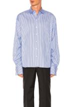 Y Project Shirt In Blue,stripes