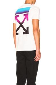 Off-white Gradient Over Tee In White