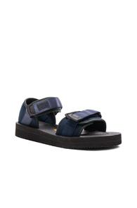 Robert Geller Suicoke Sandals In Blue