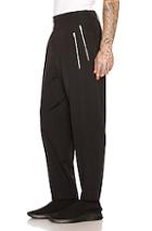 Yohji Yamamoto Slim Zip Pants In Black