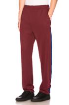 Acne Studios Norwich Face Pants In Red