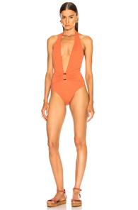Sand & Blue Mia Swimsuit In Orange