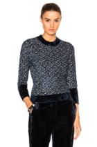 3.1 Phillip Lim Raglan Sweater In Blue,abstract