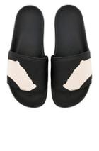 Y-3 Yohji Yamamoto Adilette Sandals In Black