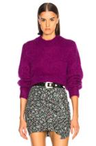 Isabel Marant Ivah Sweater In Purple