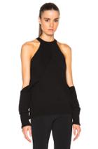 Dion Lee Sleeve Release Sweater In Black