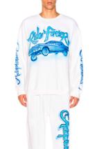 Adaptation Crewneck In Blue,white