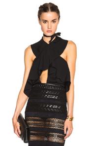 Magda Butrym Arezzo Top In Black