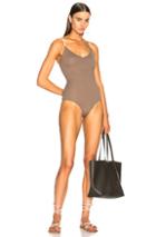 Cali Dreaming Messier Swimsuit In Brown
