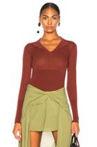Jacquemus Praia Knit Top In Red