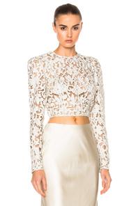 Zimmermann Stranded Bodice In Floral,green,white