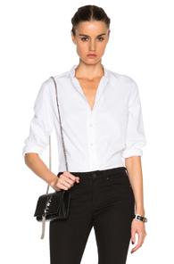 Rag & Bone/jean Crop Leeds Top In White