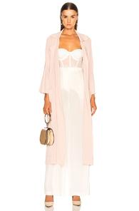 Soyer Summer Belted Trench Coat In Pink