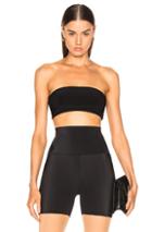 Norma Kamali Marissa Swimsuit Bandeau Top In Black