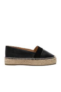 Castaner Leather Kikuyu Espadrilles In Black
