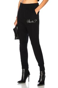 Alexander Wang Shot Sweatpants In Black