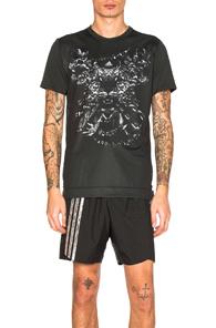 Kolor X Adidas Graphic Tee In Black