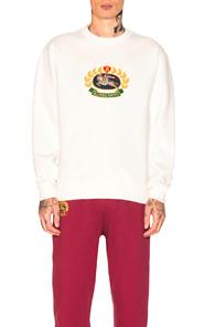 Burberry Pullover Sweatshirt In White