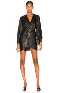 Iro Opening Dress In Black